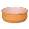 Set 6x tapas/creme brulee serveer schaaltjes terracotta/roze 12x4 cm - Snack en tapasschalen