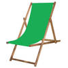 Houten Ligstoel Strandstoel Ligstoel Verstelbaar Beukenhout Handgemaakt Groen