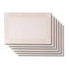 Jay Hill Placemats - Off White - 45 x 31 cm - 6 Stuks