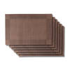 Jay Hill Placemats - Bruin - 45 x 31 cm - 6 Stuks