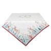 HAES DECO - Rechthoekig Tafellaken - 130x180 cm - 100% Katoen - Dearly Christmas