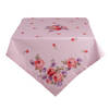 HAES DECO - Rechthoekig Tafellaken - 130x180 cm - 100% Katoen - Dotty Rose