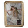 HAES DECO - Fotolijst 13x18 Goudkleurig, formaat 15x1x20 cm - Loving Chic