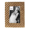 HAES DECO - Fotolijst 10x15 Goudkleurig, formaat 17x1x21 cm - Loving Chic