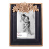 HAES DECO - Fotolijst 10x15 Zwart, formaat 16x1x21 cm - Dramatic Chic