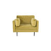 Boom II fauteuil velours groen.