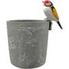 Pothanger Vogel Putter Inclusief Bloempot 13 x 12 cm