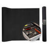Tragar antislipmat 45 x 300 cm zwart bescherming voor kasten en keukenlade extra lang