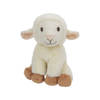 Pluche dieren knuffels Schaap/lammetje van 22 cm - Knuffel boederijdieren