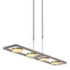 Steinhauer Hanglamp Soleil 4 lichts L 120 cm mat chroom