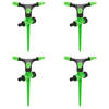 vidaXL Sproeiers 4 st 16x13,5x25,5 cm ABS en PP groen en zwart
