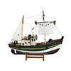 Items Vissersboot schaalmodel - Hout - 32 x 10 x 28 cm - Maritieme boten decoraties voor binnen - Beeldjes