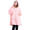 Noony roze hoodie deken kinderen - fleece deken met mouwen - ultrazachte binnenkant – one size - kids