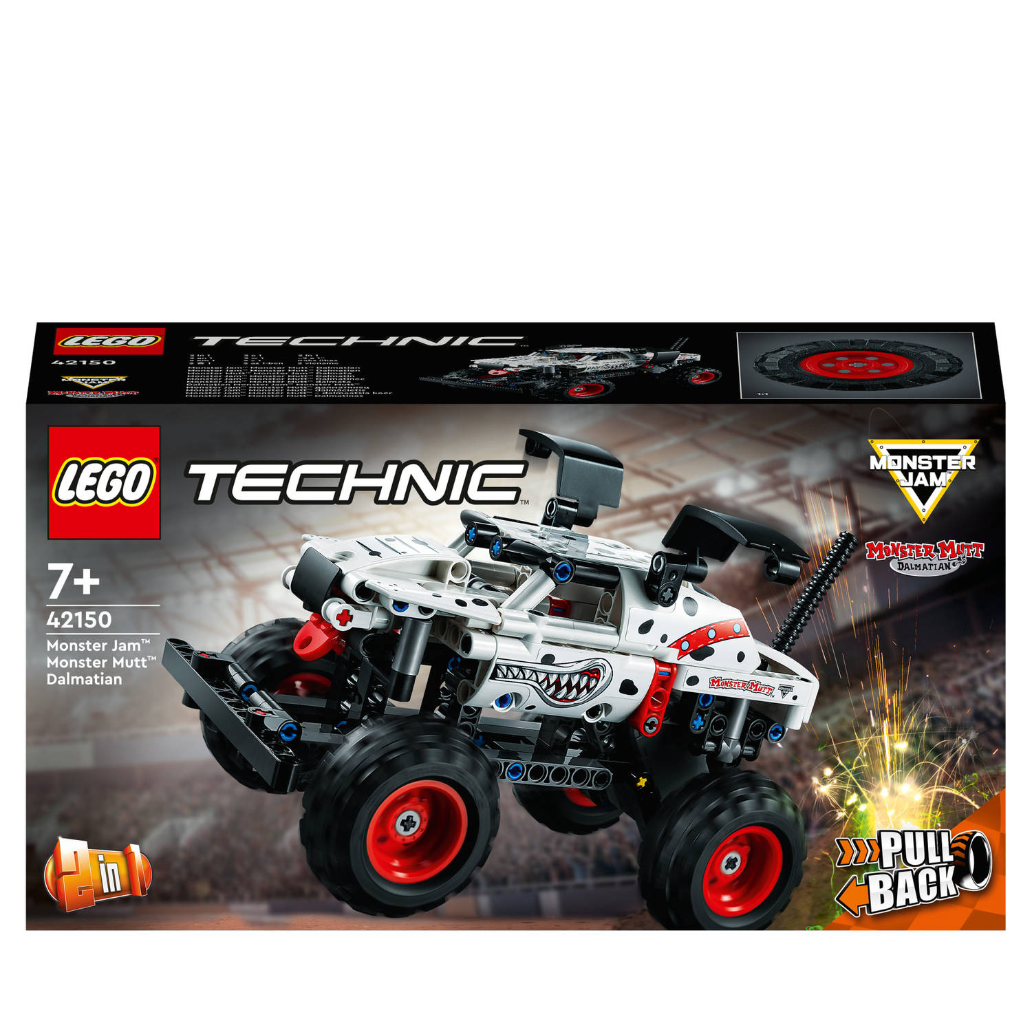 LEGOÂ® Technic 42150 Monster Jam Monster Mutt Dalmatian