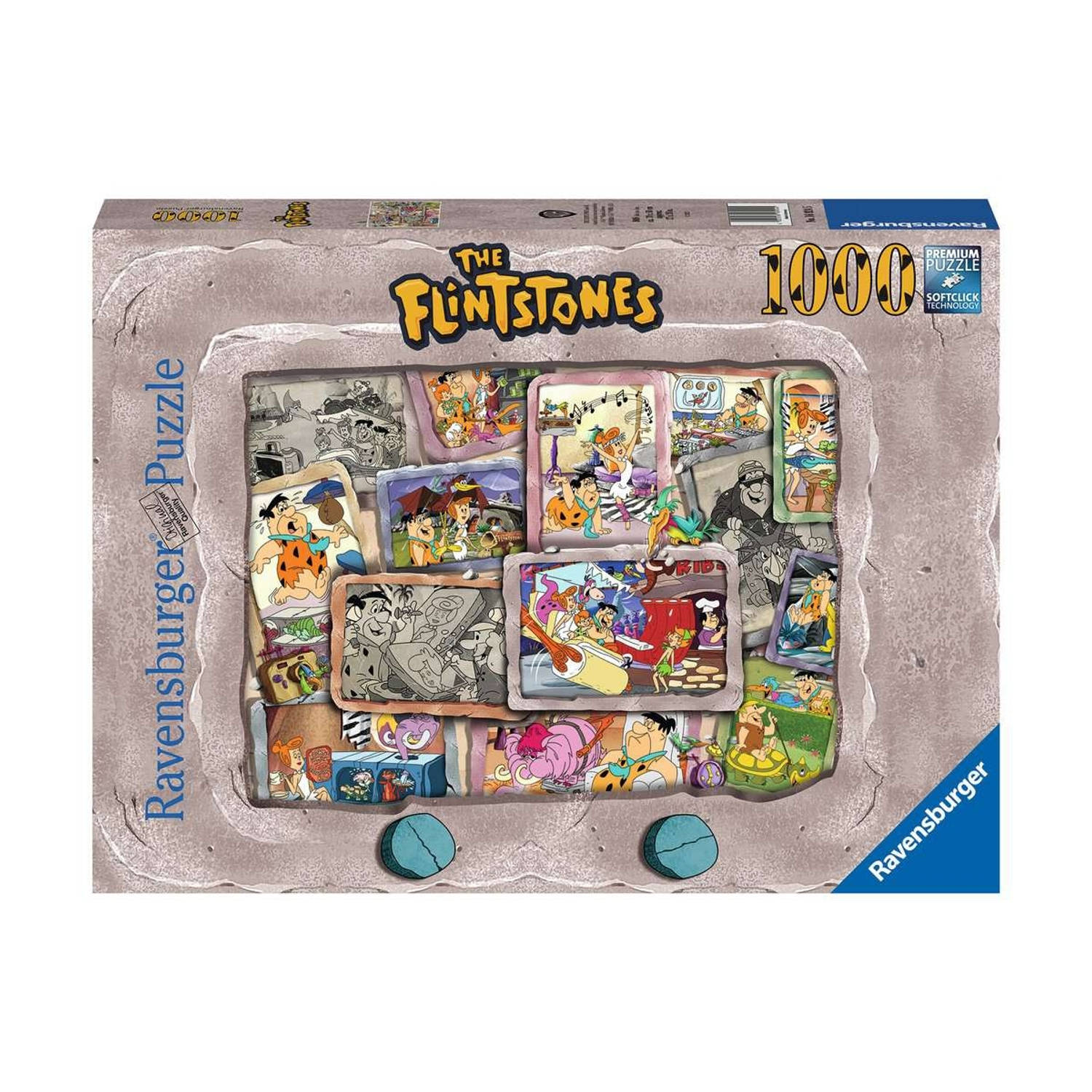 Ravensburger puzzel The Flintstones 1000 stukjes
