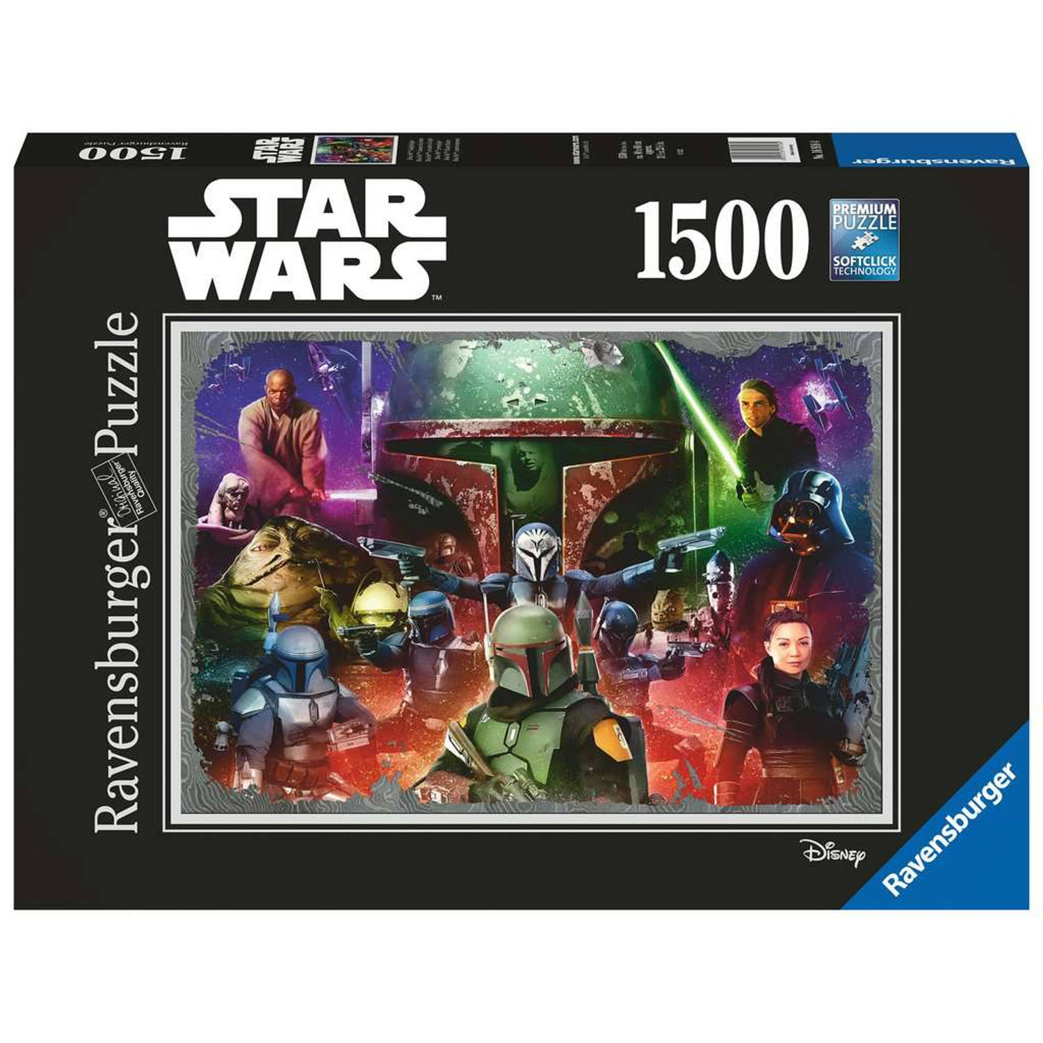 Star Wars Jigsaw Puzzle Star Wars Boba Fett Bounty Hunter (1500 pieces)