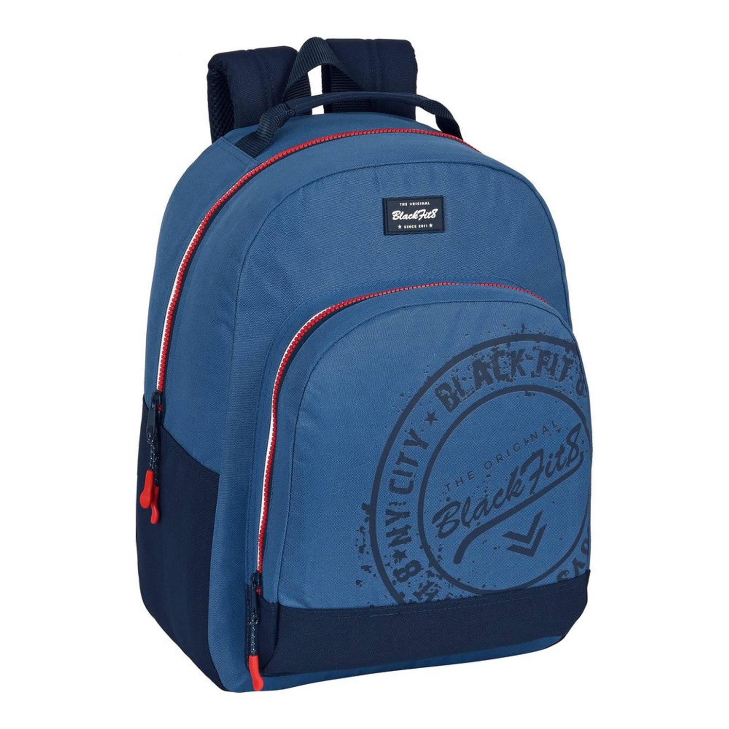 Schoolrugzak BlackFit8 Stamp Blauw