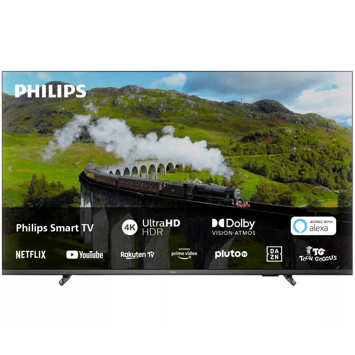 Philips Led-TV 55PUS7608-12, 139 cm-55 , 4K Ultra HD, Smart TV