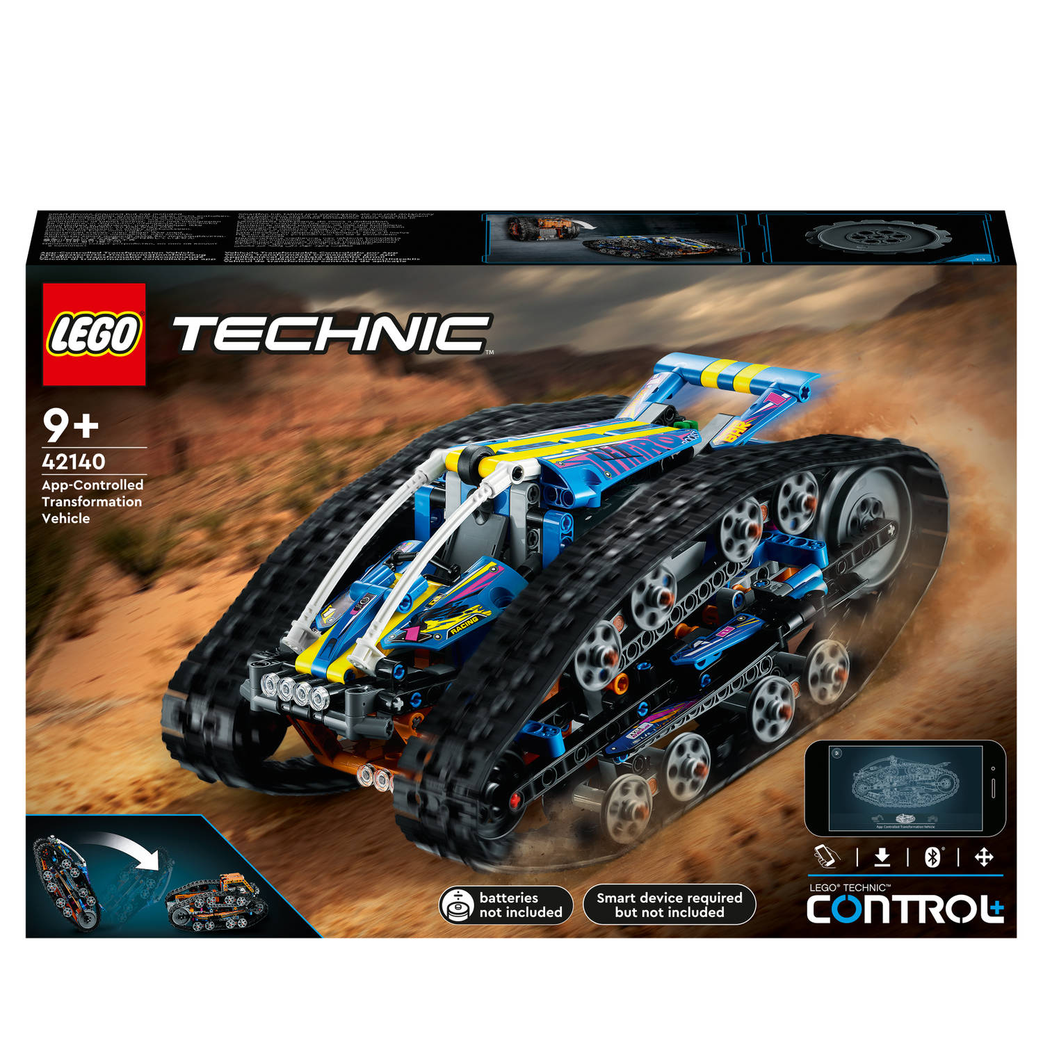 LEGO® TECHNIC 42140 App-gestuurde transformeer