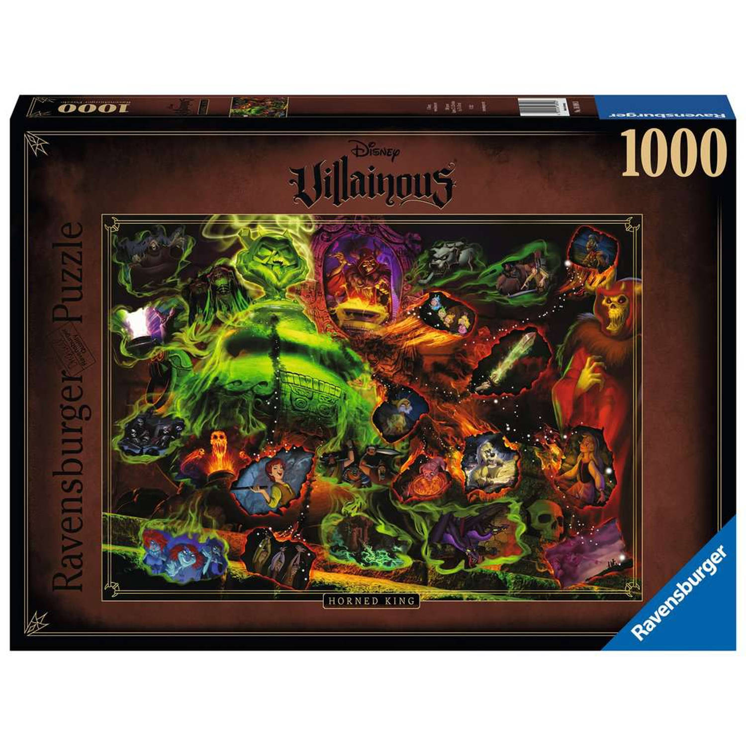 Ravensburger puzzel Villainous: Horned King 1000 stukjes