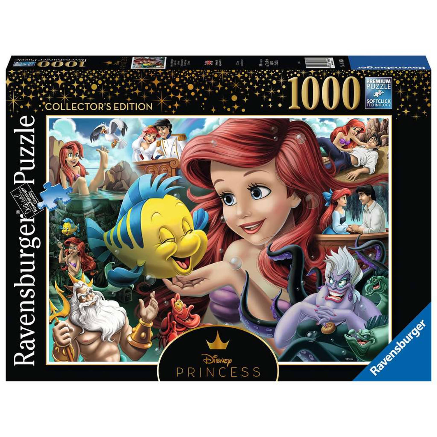 Ravensburger puzzel Heroines No3 Ariel 1000 stukjes