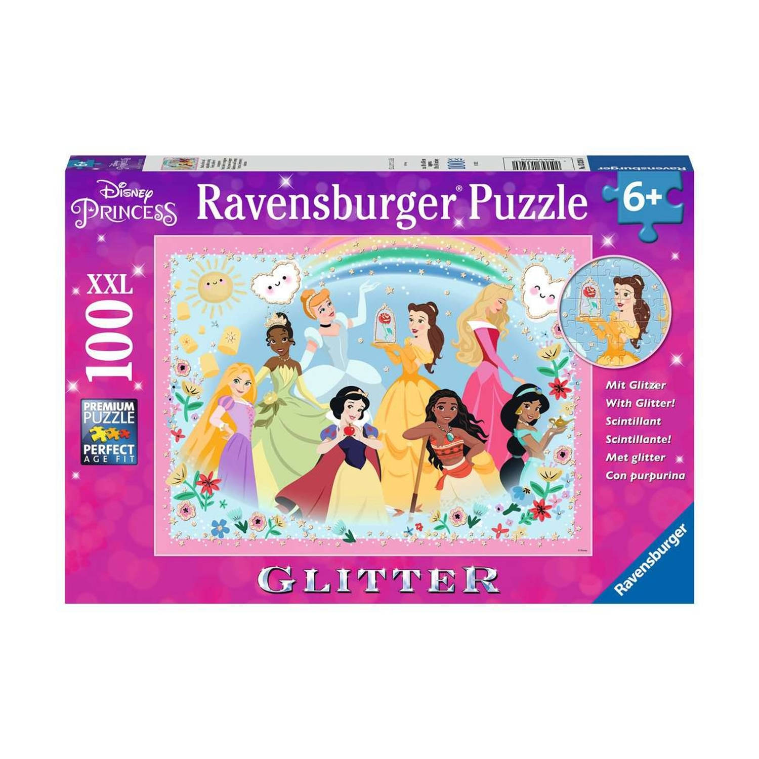 Ravensburger puzzel sterk, mooi en zeer moedig 100 stukjes