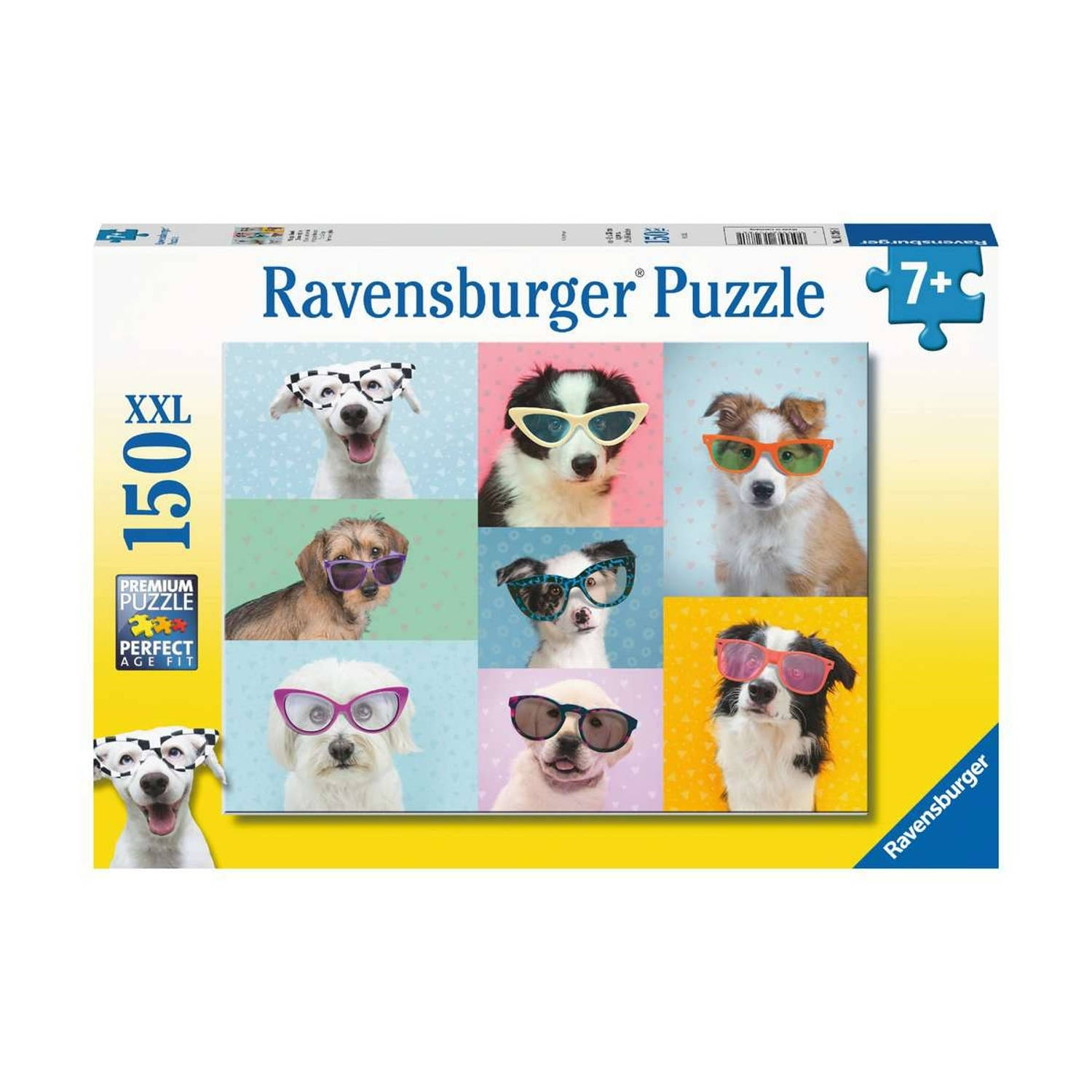 Ravensburger puzzel grappige honden 150 stukjes
