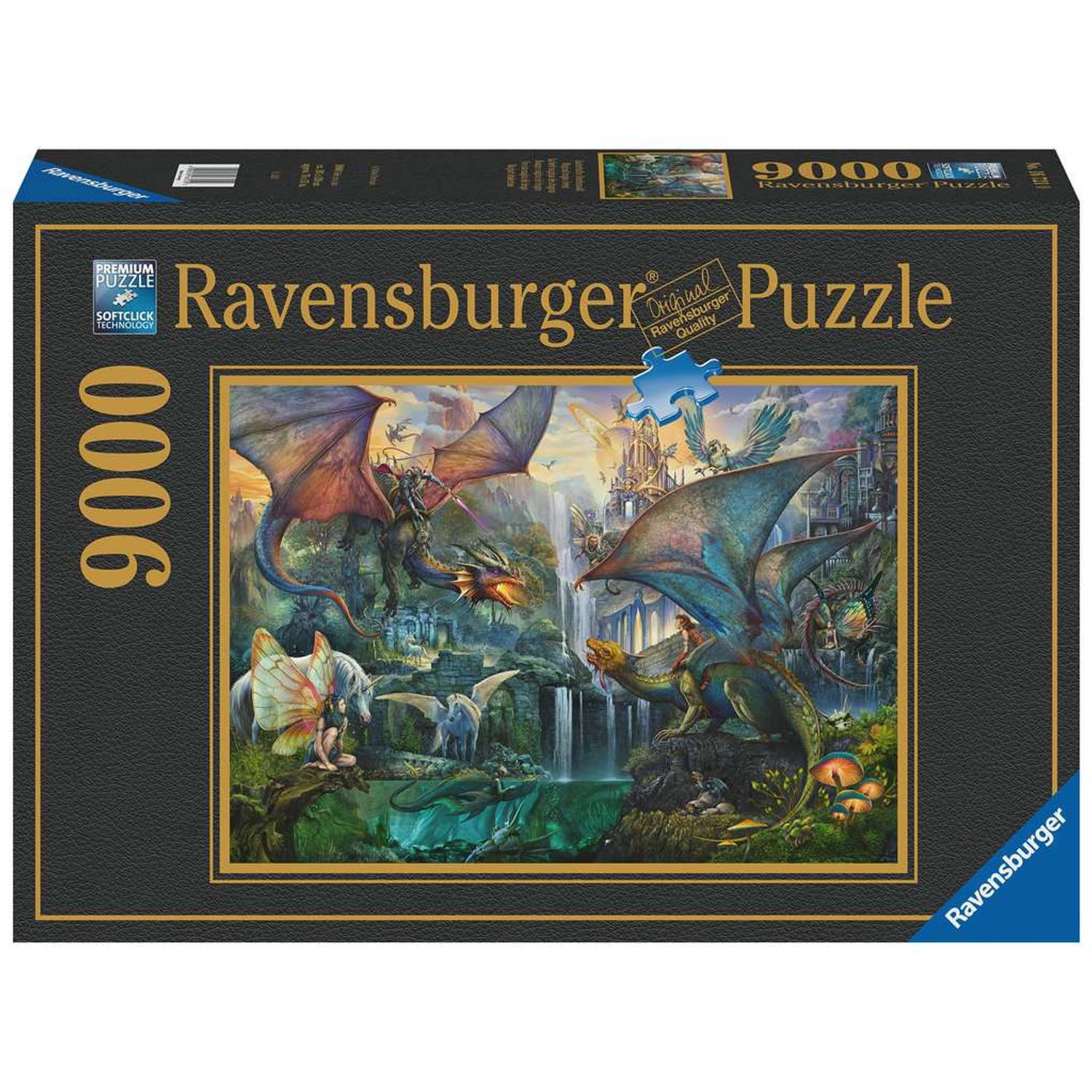 Ravensburger puzzel 9000 stukjes magische drakenbos