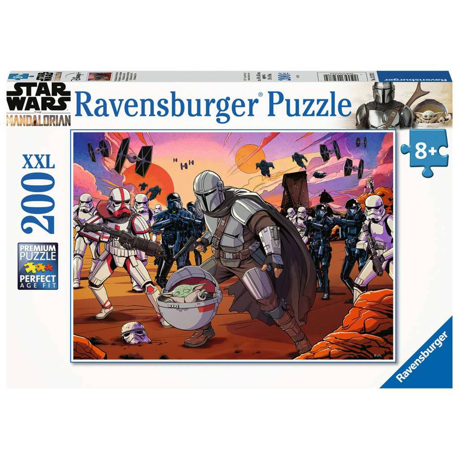 Star Wars Jigsaw Puzzle The Manddalorian: Face-Off (200 pieces)