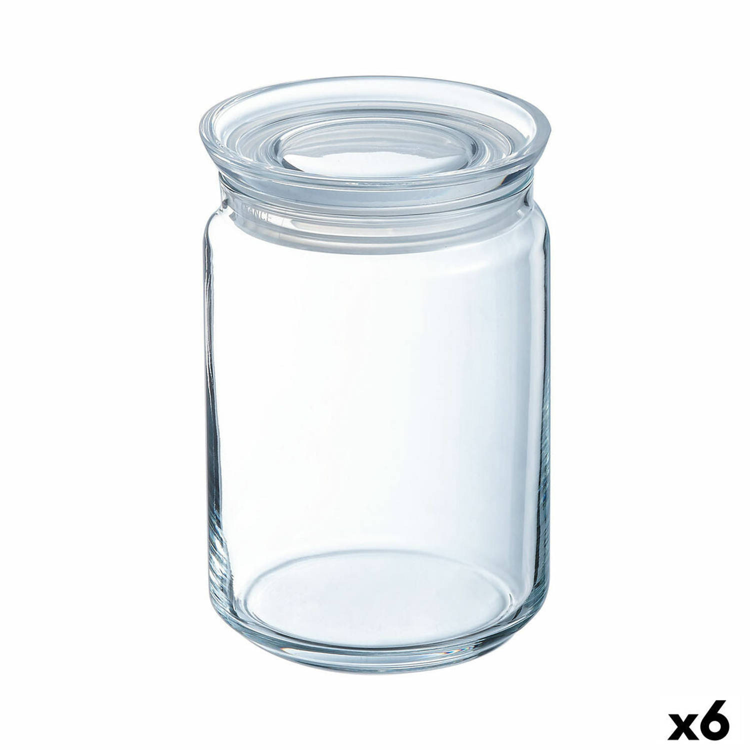 Blik Luminarc Pav Transparant Siliconen Glas (750 ml) (6 Stuks)