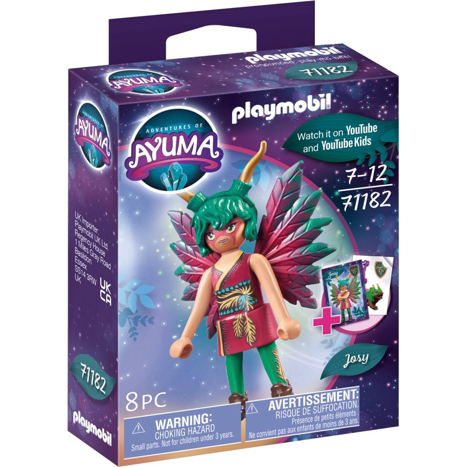 PLAYMOBIL Adventures of Ayuma Knight Fairy Josy - 71182
