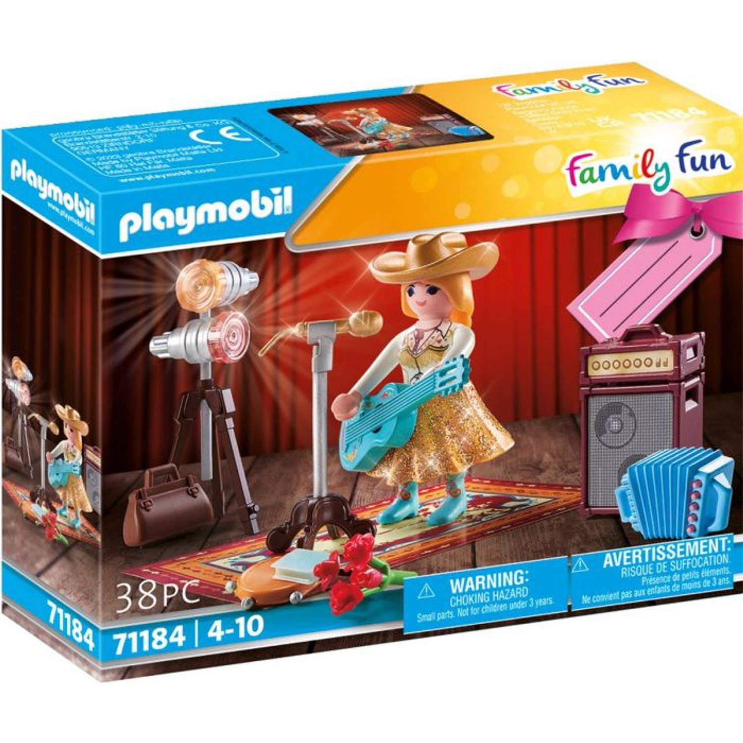 Playmobil® Constructie-speelset Country Sängerin (71184), Family Fun (38 stuks)