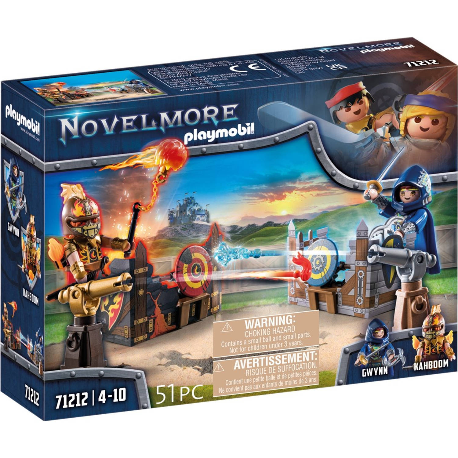 Playmobil® Constructie-speelset Novelmore vs. Burnham Raiders Zweikampf (71212), Novelmore (51 stuks