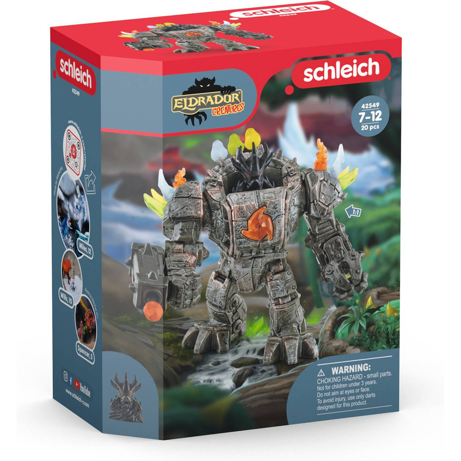 Schleich® Speelfiguur Eldrador, Master Roboter (42549)