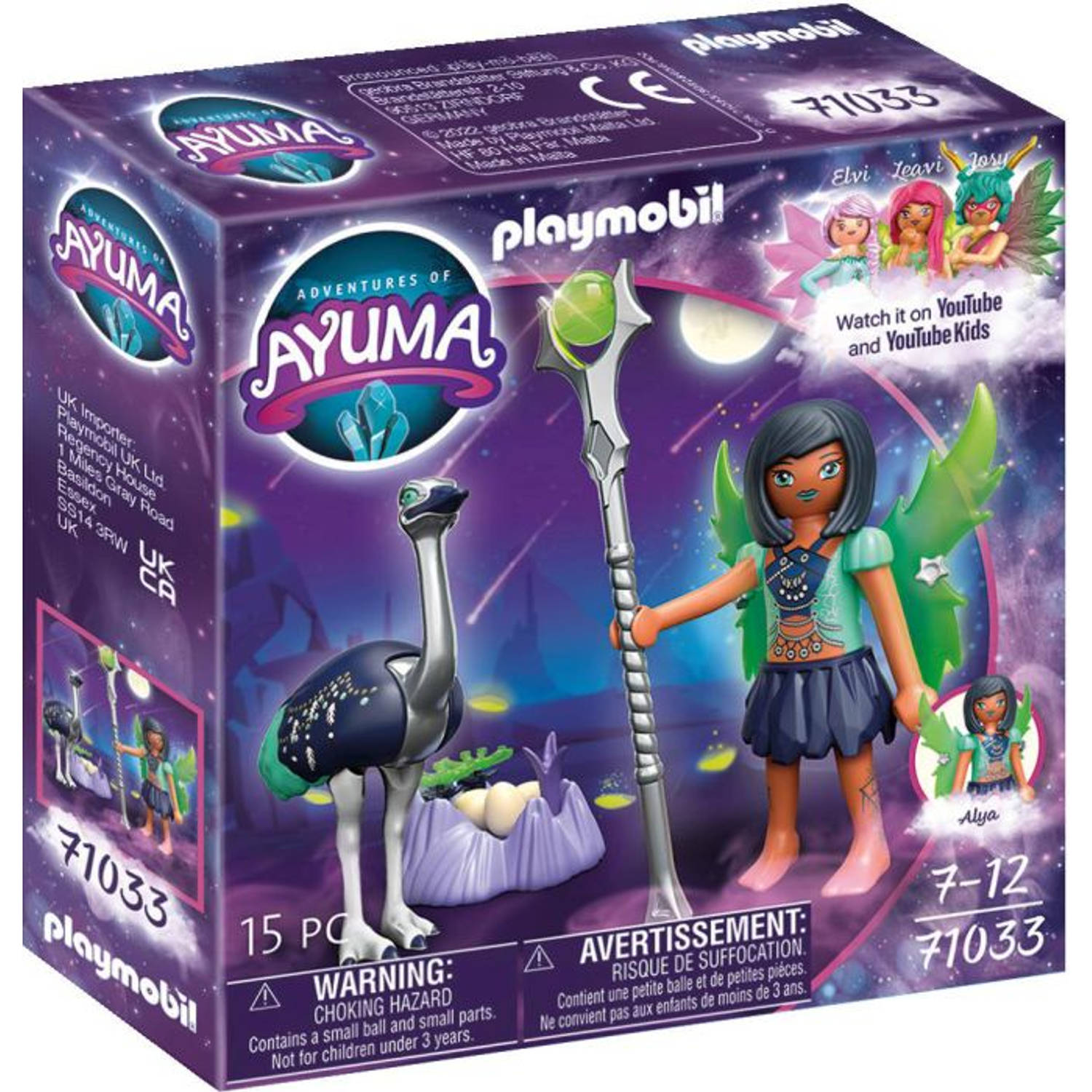Playmobil® Constructie-speelset Moon Fairy mit Seelentier (71033), Adventures of Ayuma (15 stuks)