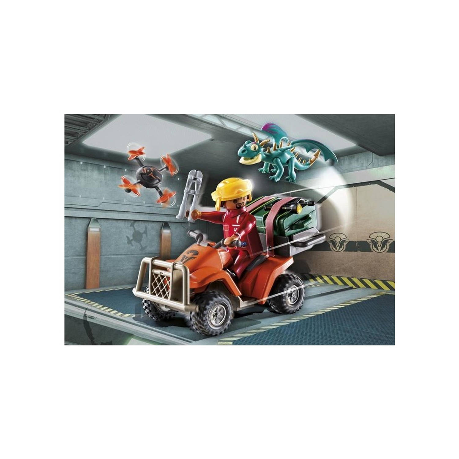Playmobil® Constructie-speelset Dragons: The Nine Realms Icaris Quad & Phil (71085) (28 stuks)
