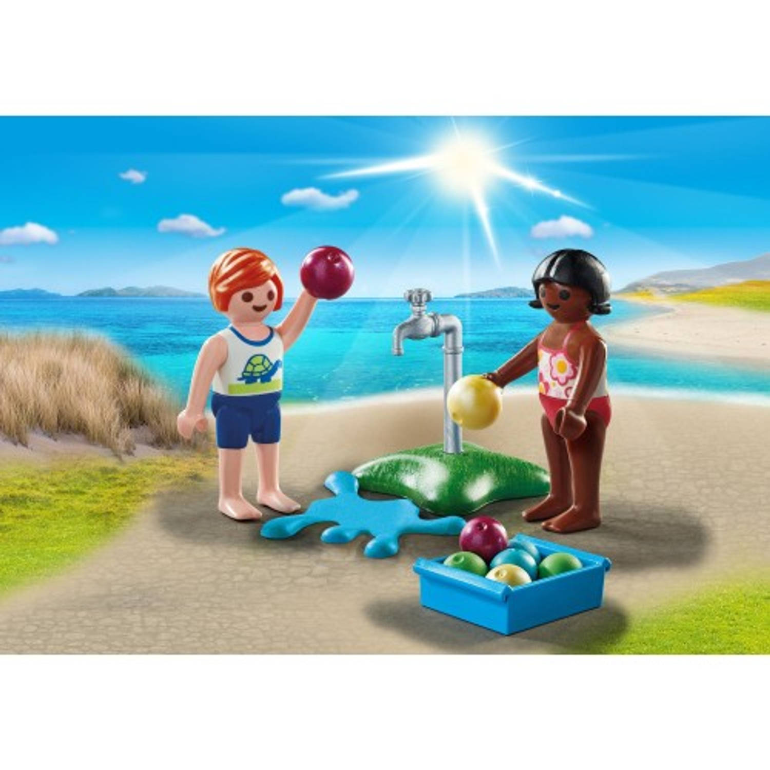 Playmobil Special Plus - Kinderen met waterballonnen 71166