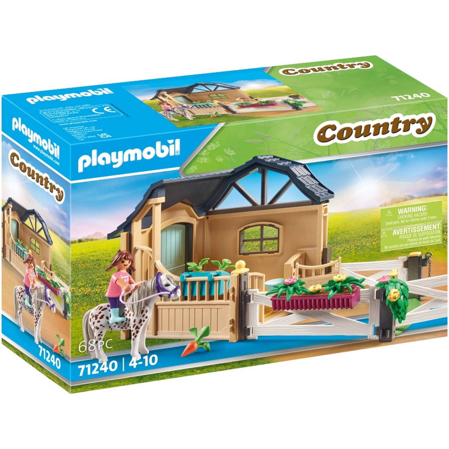Playmobil Country - Uitbreiding rijstal 71240