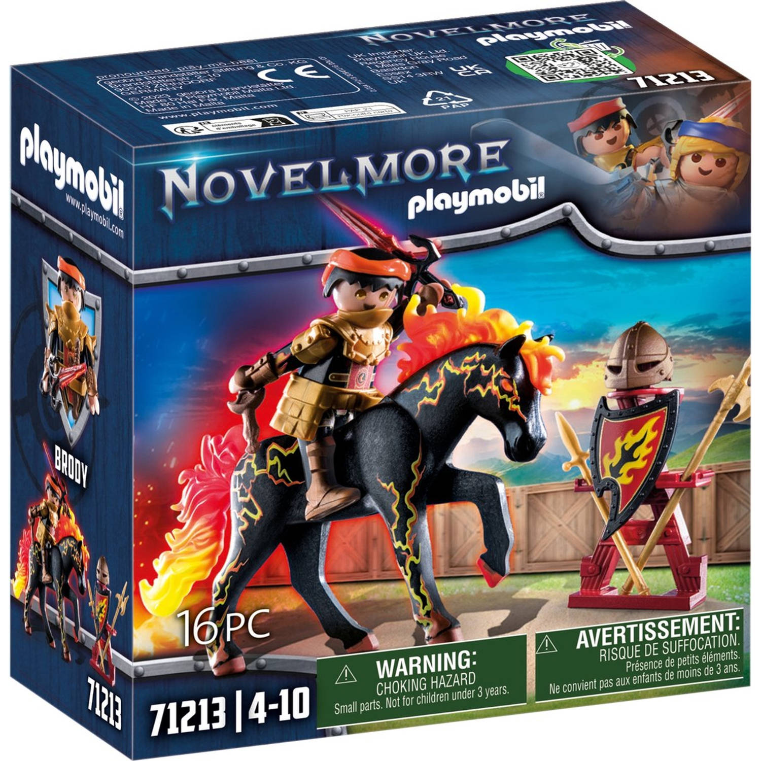 Playmobil® Constructie-speelset Burnham Raiders Feuerritter (71213), Novelmore (16 stuks)