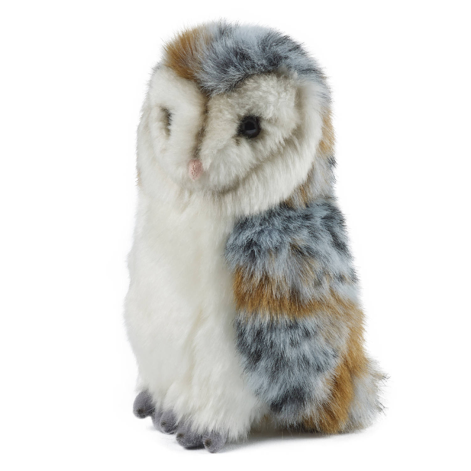 Living Nature knuffel Barn Owl Medium 18 cm