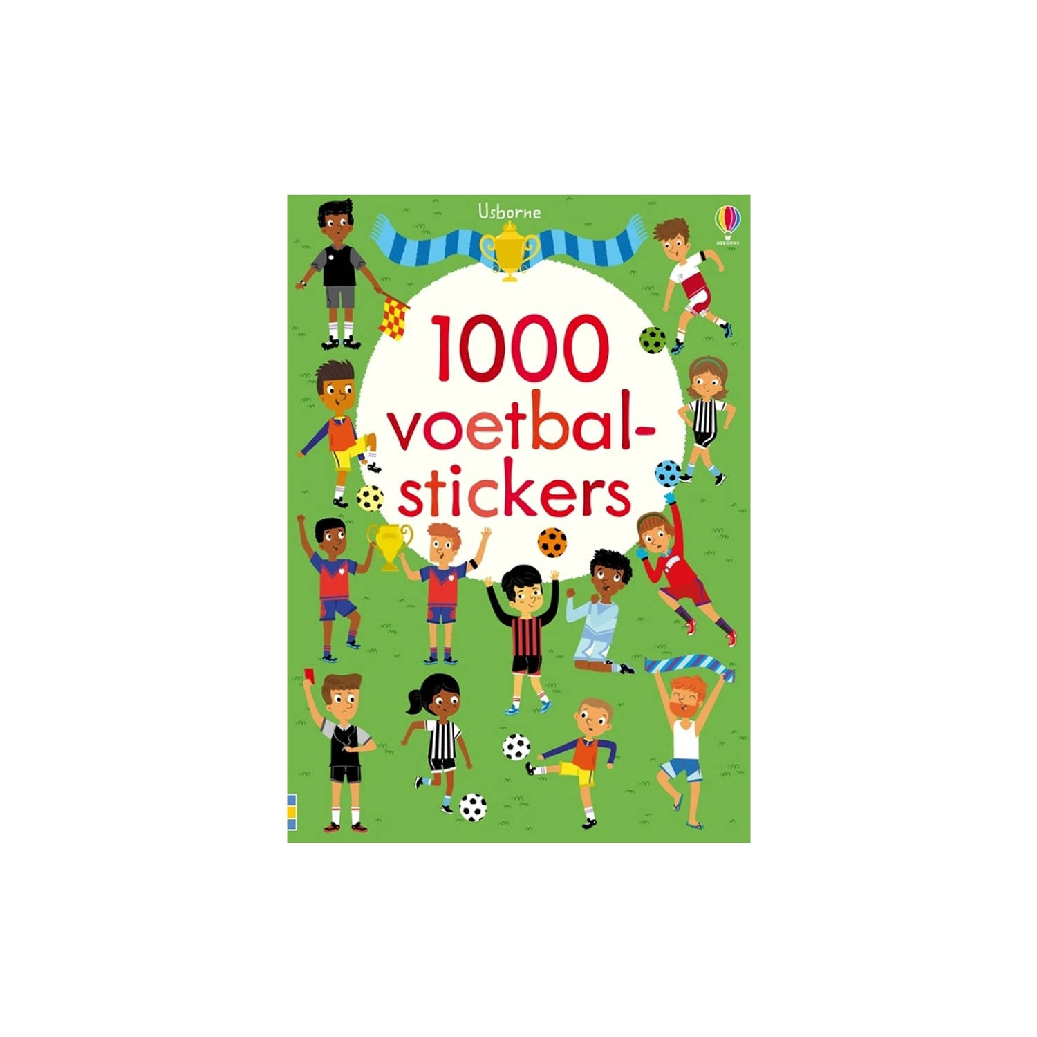 1000 Voetbalstickers. Verschillende, Paperback