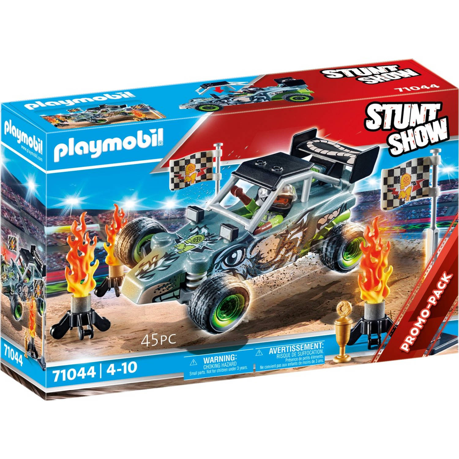 Playmobil® Constructie-speelset Stuntshow Racer (71044), Stuntshow (45 stuks)