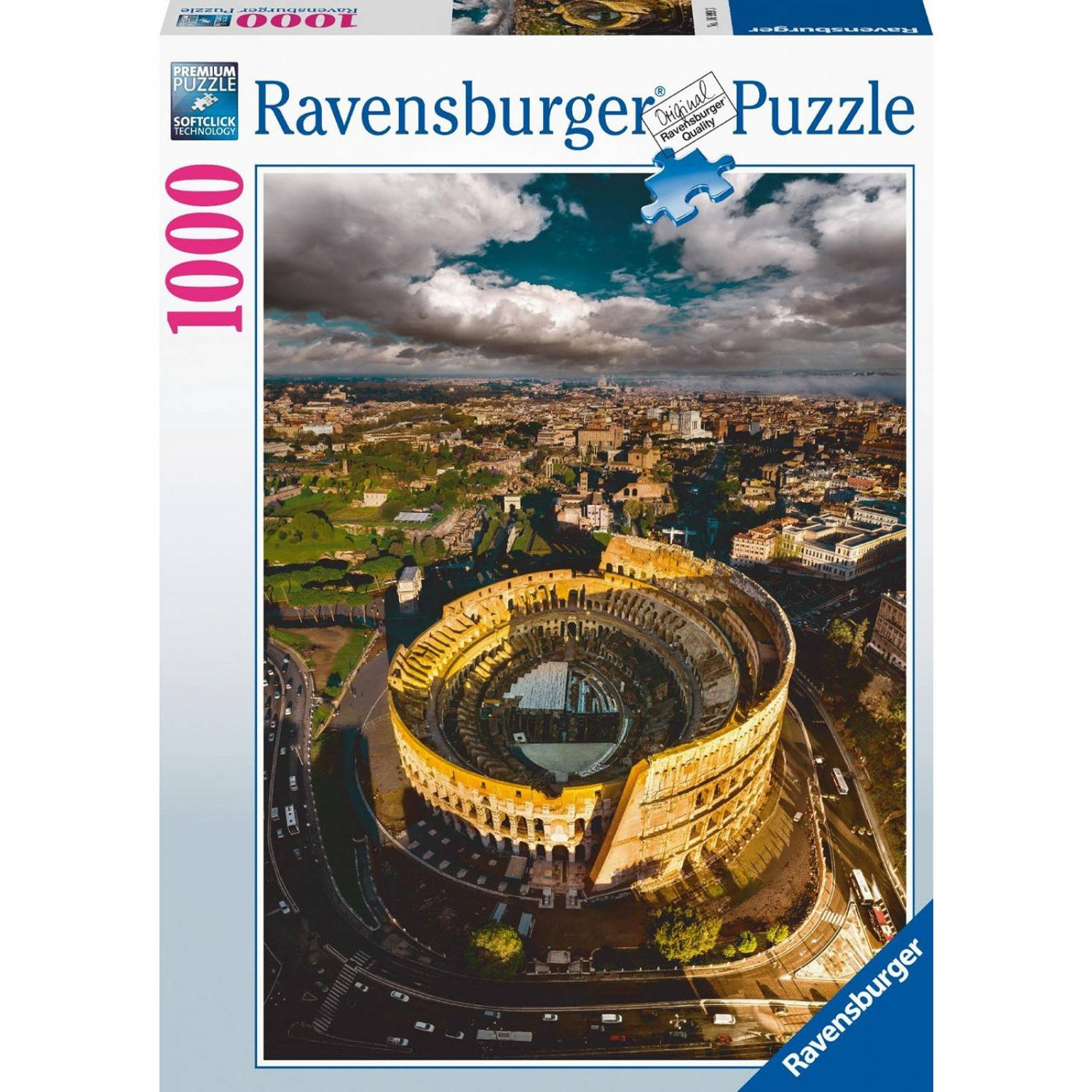Ravensburger puzzel Het Colosseum in Rome 1000 stukjes