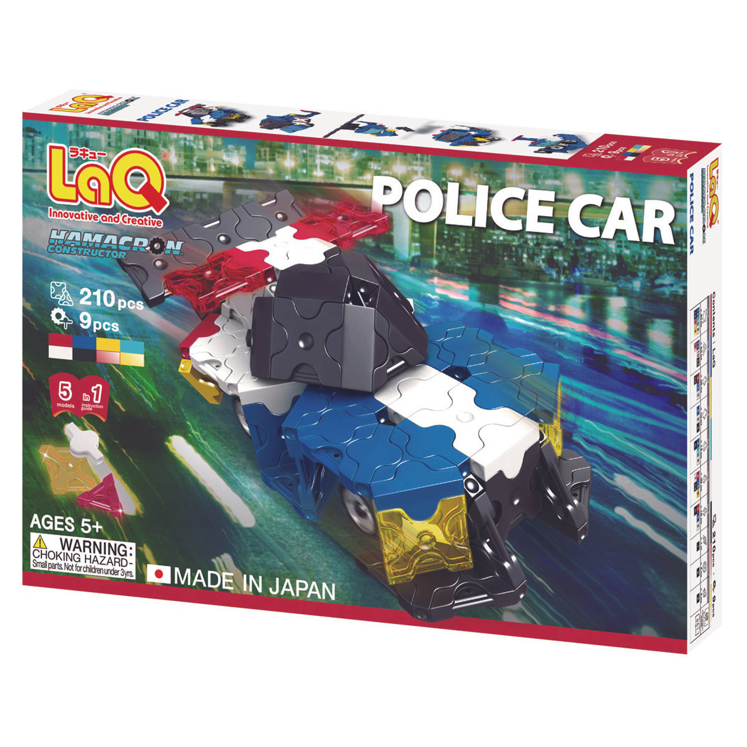 LaQ-Hamacron Constructer Police Car