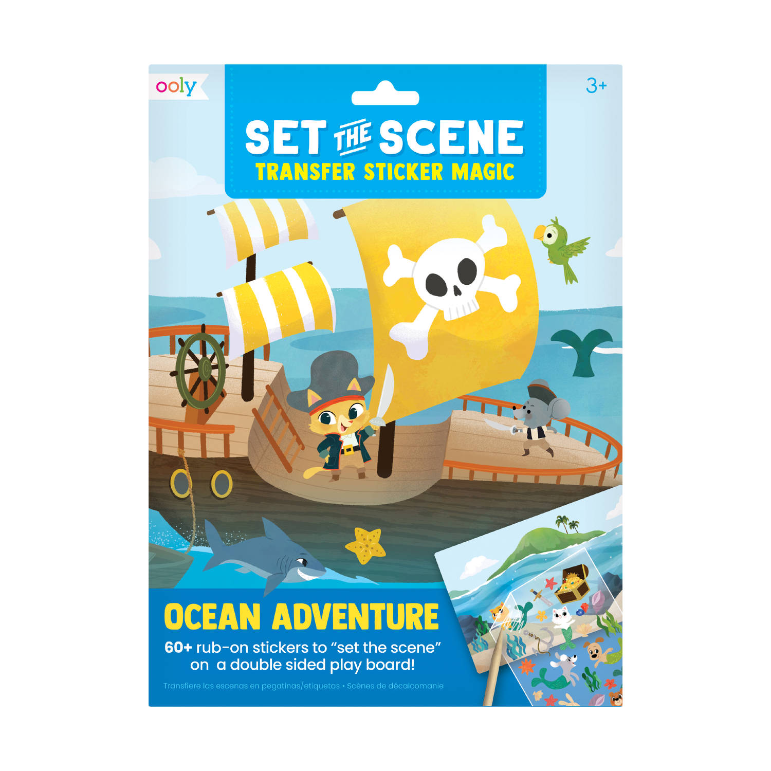 Ooly Set The Scene Transfer Stickers Ocean Adventure