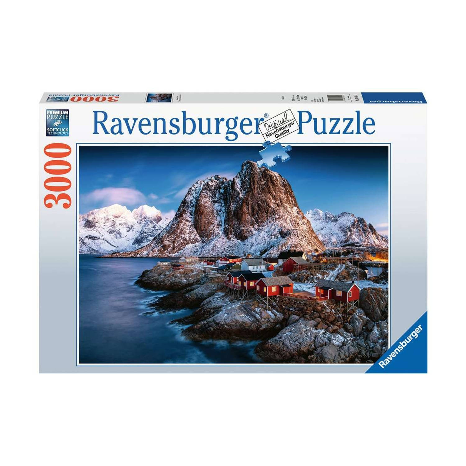 Ravensburger puzzel 3000 stukjes Hamnoy Lofoten
