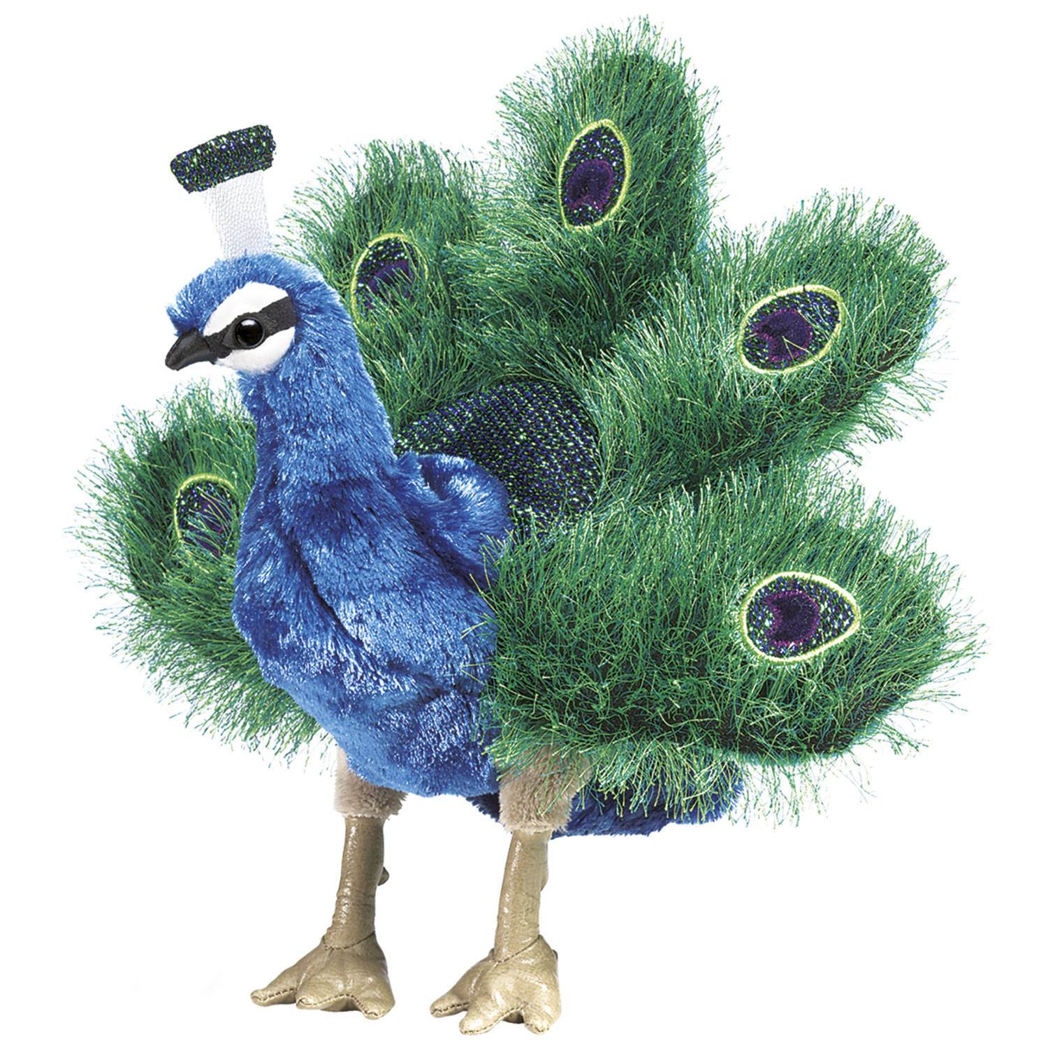 Folkmanis Small Peacock