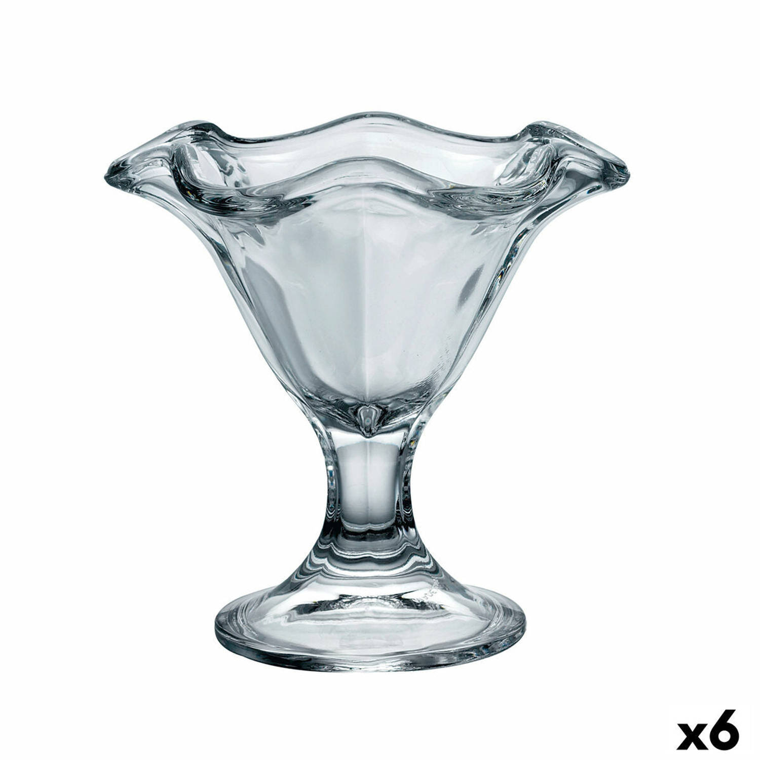 Glas voor ijs en milkshakes Bormioli Rocco Primavera Glas (240 ml) (6 Stuks)