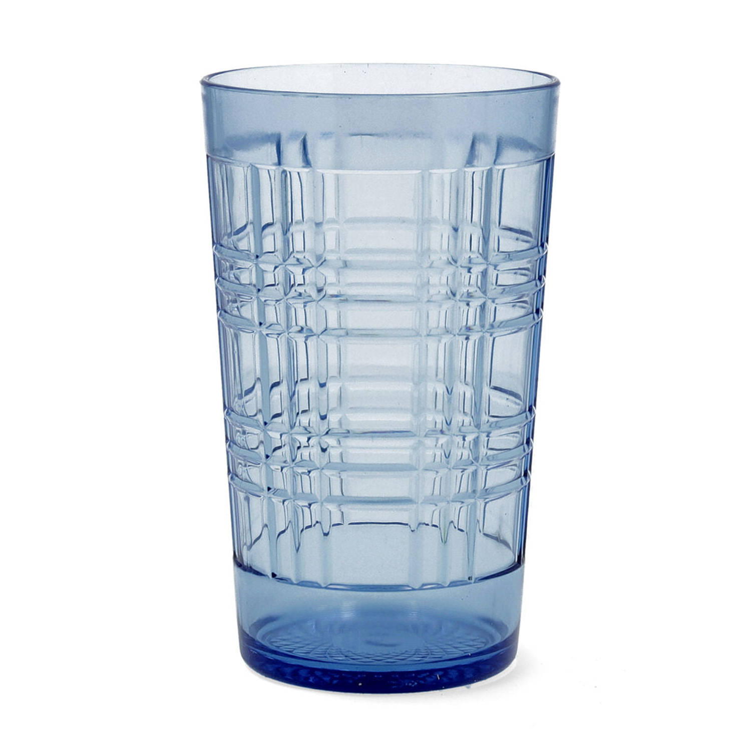 Glas Quid Viba Blauw Plastic 650 ml (12 Stuks) (Pack 12x)