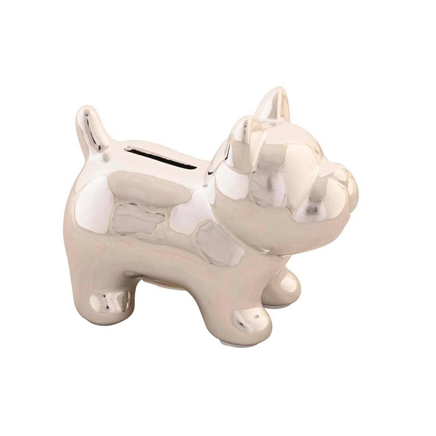 Spaarpot DKD Home Decor 14 x 8 x 11,4 cm Kinderen Hond Dolomite